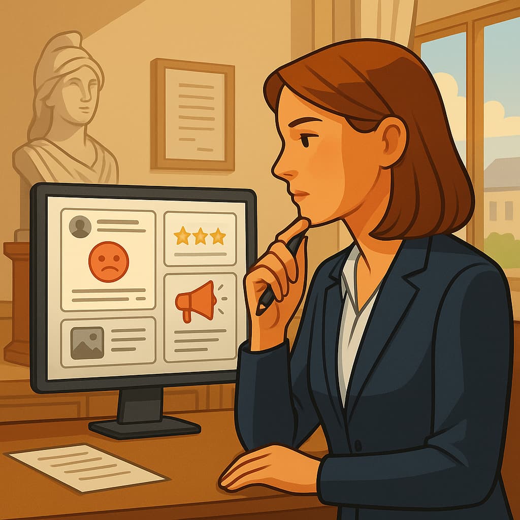 Réputation digitale des collectivités publiques en france mairie institutions publiques