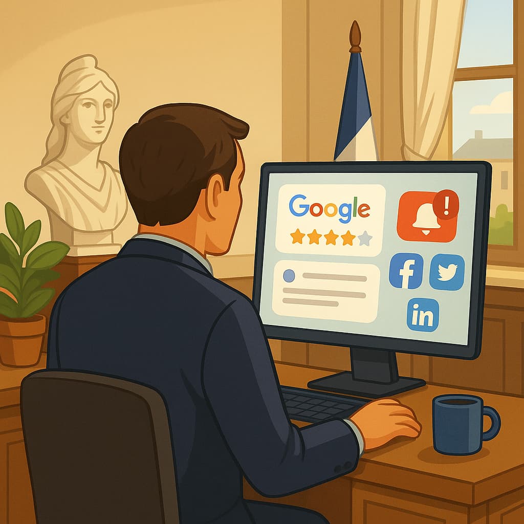 Réputation digitale des mairies publiques