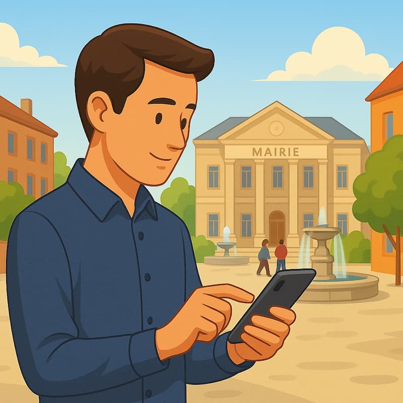 site internet adapté mobile pour mairie